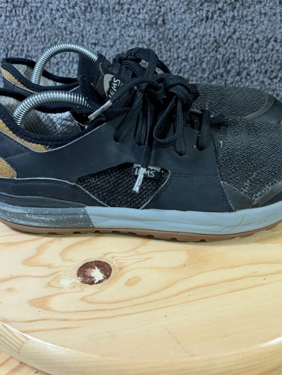 Lems Mesa Trail Athletic Shoe Mens Sz 10 Black Barefoot Minimalist Vegan Sneaker main image 5